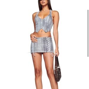 IAMGIA skirt and corset set